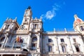 Valencia City Hall Royalty Free Stock Photo