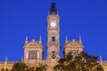 Valencia City Hall on Plaza del Ayuntamiento in Valencia Royalty Free Stock Photo
