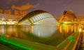 Valencia, City of Science and Art, Spain Royalty Free Stock Photo