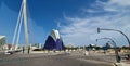 Valencia L Agora art & science centre Royalty Free Stock Photo