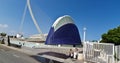 Valencia L Agora art & science centre Royalty Free Stock Photo