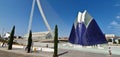 Valencia L Agora art & science centre Royalty Free Stock Photo