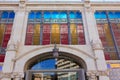 Valencia Mercado Central market rear facade Spain