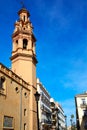 Valencia Navellos street and Sant Llorenc church