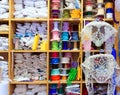 Valencia old haberdashery in Plaza Redonda at Spain