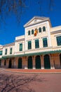 Valencia old train FEVE station Pont de Fusta Royalty Free Stock Photo