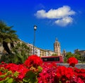 Valencia Plaza de la Reina square Miguelete Royalty Free Stock Photo