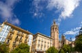 Valencia Plaza de la Reina square Miguelete Royalty Free Stock Photo