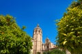 Valencia Plaza de la Reina square Miguelete Royalty Free Stock Photo