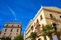 Valencia Plaza de la Virgen square and Palau Generalitat