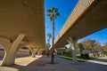 Valencia Pont de fusta bridge de Madera Royalty Free Stock Photo