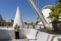 Museum of Sciences in the City of Arts and Sciences. Calatrava\'s modern architecture