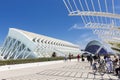 Museum of Sciences in the City of Arts and Sciences. Calatrava's modern architecture