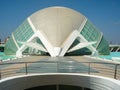 Valencia, Spain - August 2009: Arts and Science Museum by Calatrava