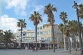 Cabanyal beach hotels and restaurants.
