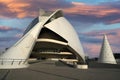 Valencia Spain Ciutat de les Arts i les Ciencies Royalty Free Stock Photo