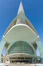 Valencia, Spain. December 15: Opera house in the City of Arts and Sciences.