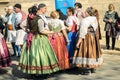 Traditional dancers in Valencia, Spain