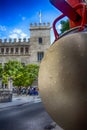 Valencia, Spain. Historical building La Lonja Dd La Seda. Royalty Free Stock Photo