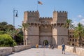 Serrano Tower gate, Valencia