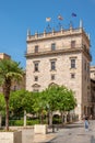 Beautiful architecture and charming streets in Valencia