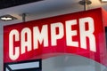 Camper logo on Camper store