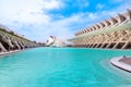 Valencia Spain, museum of science, hemisferic and opera building