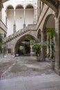 Valencia,Spain, 3,6,2018: Palacio de l`Almirall in Valencia Royalty Free Stock Photo