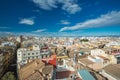 Valencia, Spain. View over the city Royalty Free Stock Photo
