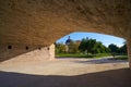 Valencia Trinidad Trinitat bridge in Turia park