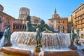 Valencia Turia fountain Plaza de la Virgen