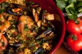 Valencian Paella Royalty Free Stock Photo