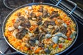 Valencian Paella Royalty Free Stock Photo