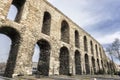 Valens Aqueduct In Istanbul, Turkey Royalty Free Stock Photo