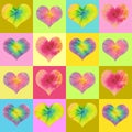 Valentin heart background