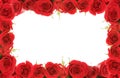 Valentýn nebo výročí růže zarámovaný 