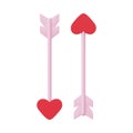 Valentine Arrows 3D Render Element