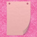 Valentine background with paper Royalty Free Stock Photo