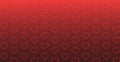 Valentine background of small hearts in red colors