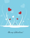 Valentine background - vector