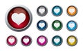 Valentine buttons #2