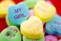 Valentine candy sweets Royalty Free Stock Photo