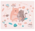 Valentine cats