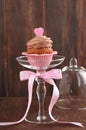 Valentine chocolate cupcake