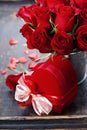 Valentine composition Royalty Free Stock Photo