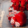 Valentine composition Royalty Free Stock Photo