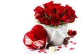 Valentine composition Royalty Free Stock Photo