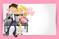 Valentine Couple Greeting Card