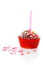 Valentine cupcake Royalty Free Stock Photo