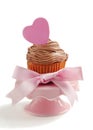 Valentine cupcake Royalty Free Stock Photo